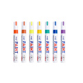 Stationery big volume smooth colored blue paint marker pen